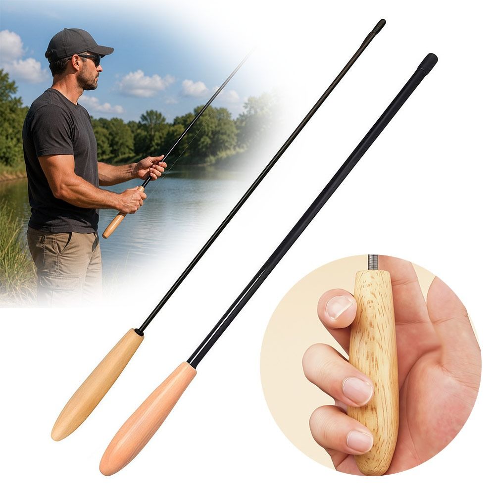 Fishing Rod Spinning - 새로운 1.2/2.1m 접이식 낚싯대, 접이식 미니