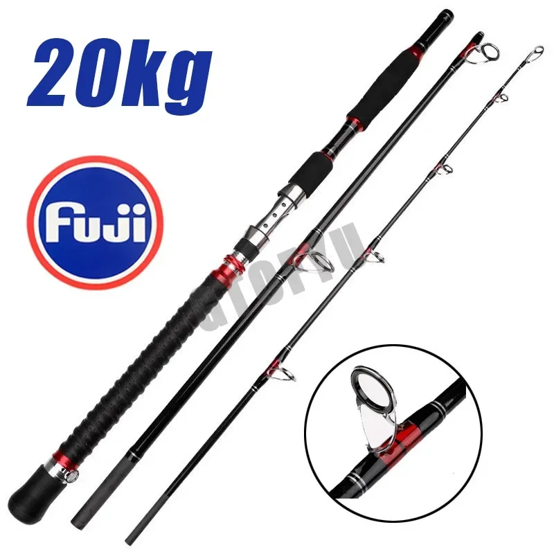 Fishing Rod Surf - 텔레스코픽 휴대용 낚싯대 루어 낚싯대 1.8m