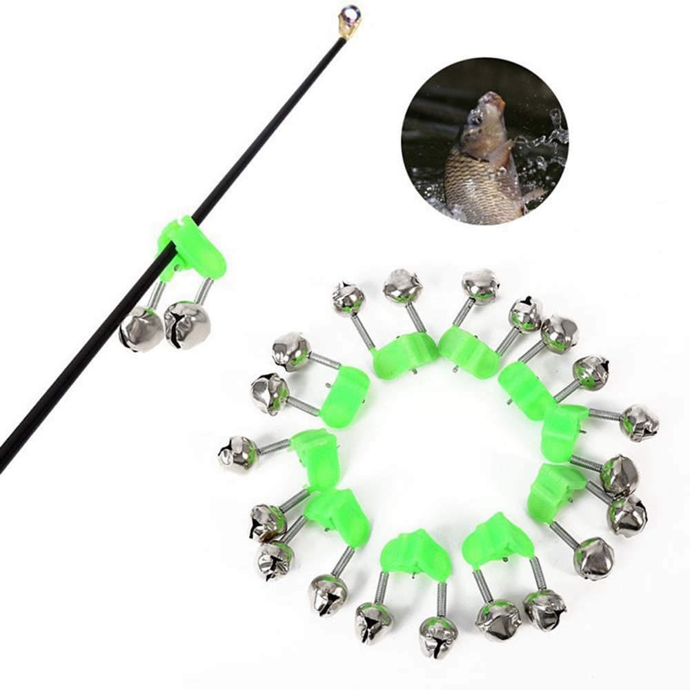 Fishing Rod Repair Kit - 20/50PCS 더블 스프링 클립 낚시 벨