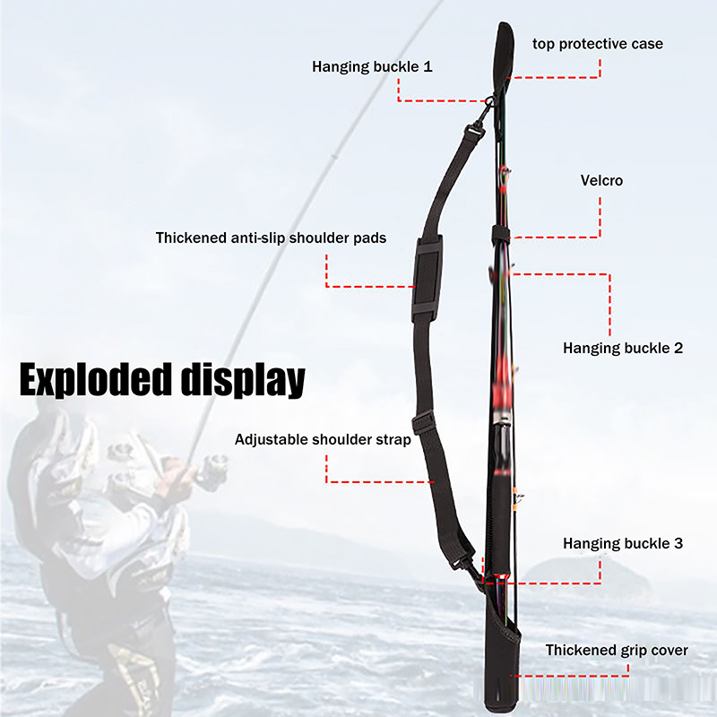 Fishing Rod Holder - 실용적인 낚시릴 및 낚싯대 보호대 -