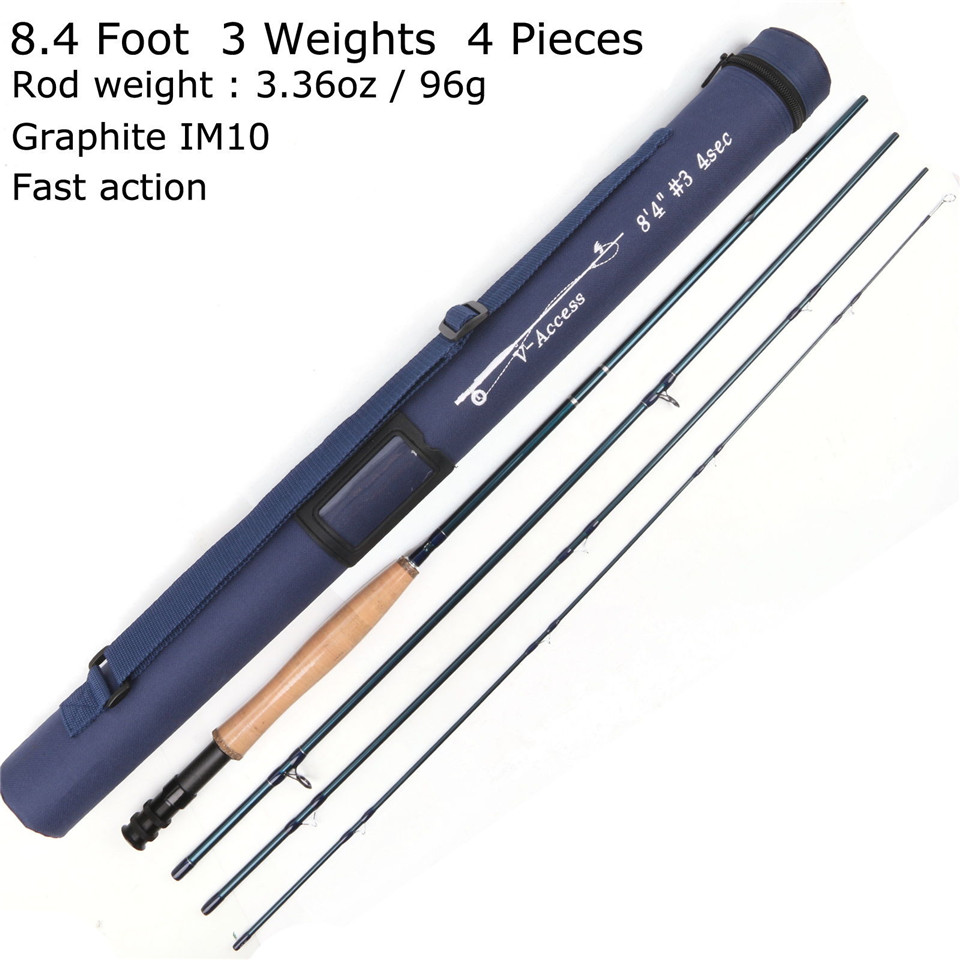 Fishing Rod Fly - 최대 캐치 플라이 낚싯대 3/4/5/6/7/8/10/12WT 8.4/9/10