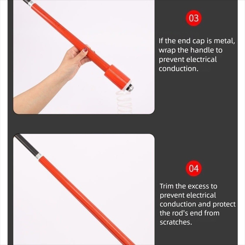 Fishing Rod Repair Kit - 38cm 낚싯대 손잡이 땀 흡수 신형