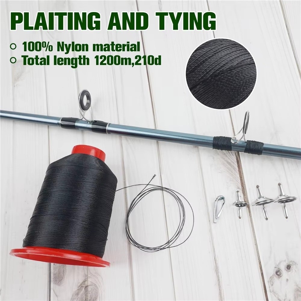 Fishing Rod Repair Kit - 2000M 실 길이 낚싯대 수리 키트