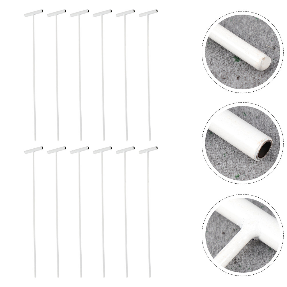 Fishing Rod Holder - 12개 새장 철제 문봉, 탈부착 가능한