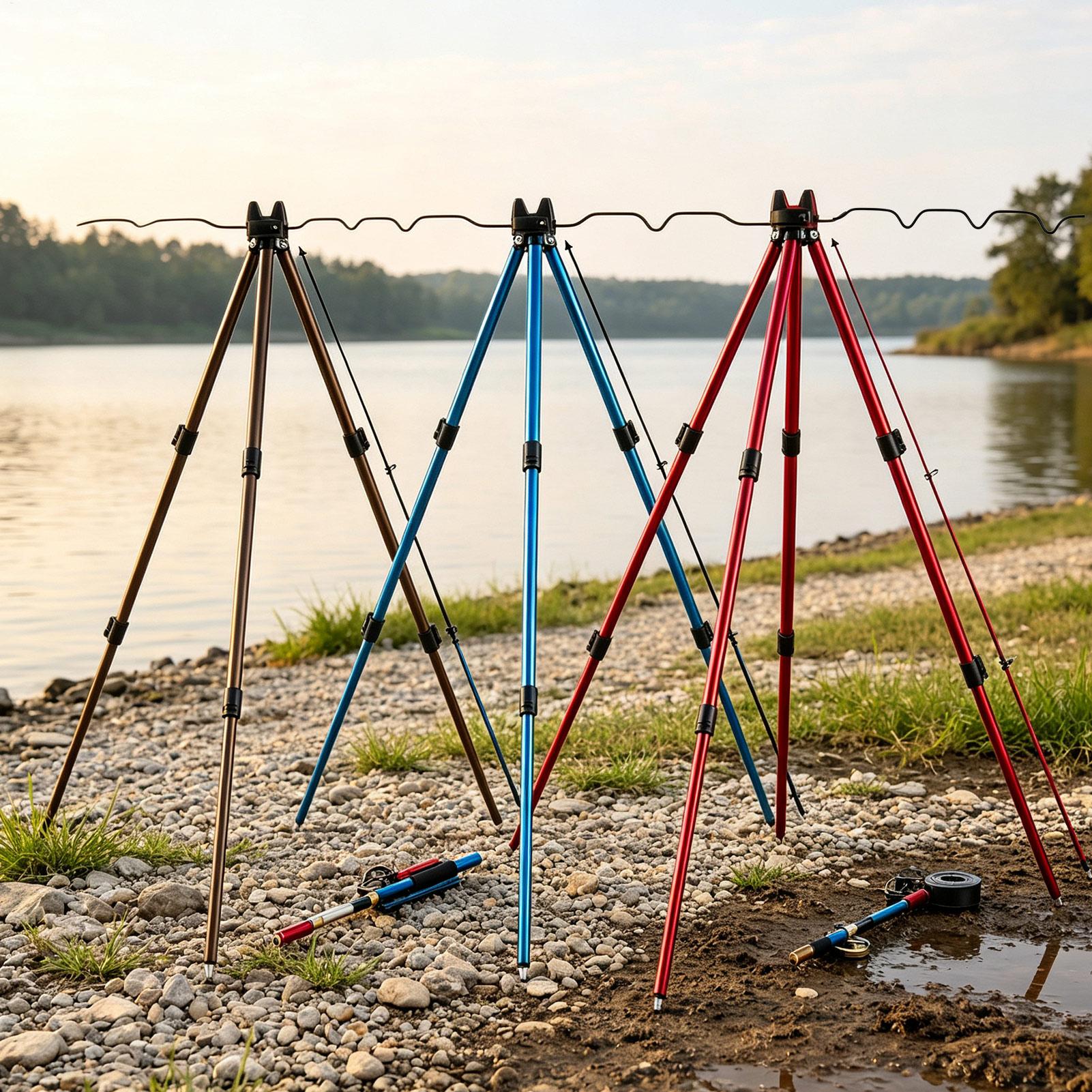 조정 가능한 길이의 다리가 달린 낚싯대 삼각대, 연못, - Fishing Rod Telescopic 리뷰 및 가격