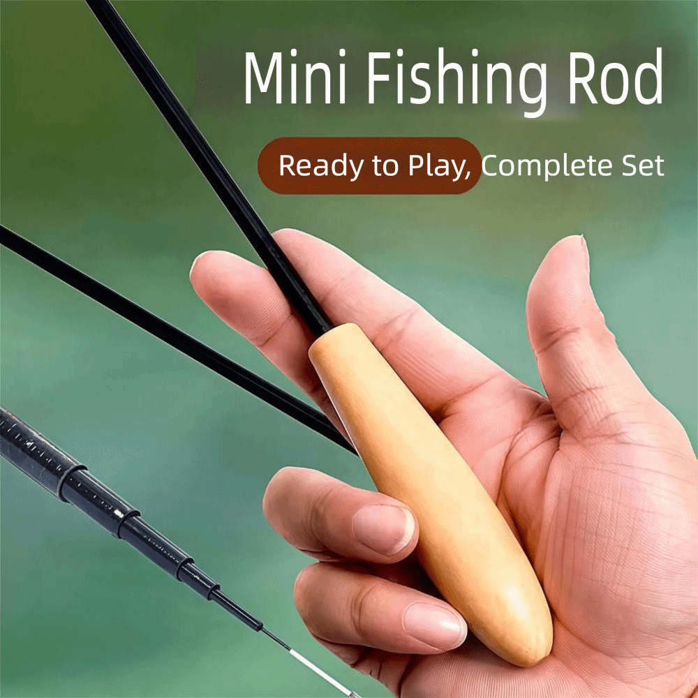 새로운 1.2/2.1m 접이식 낚싯대, 접이식 미니 낚 - Fishing Rod Spinning 리뷰 및 가격