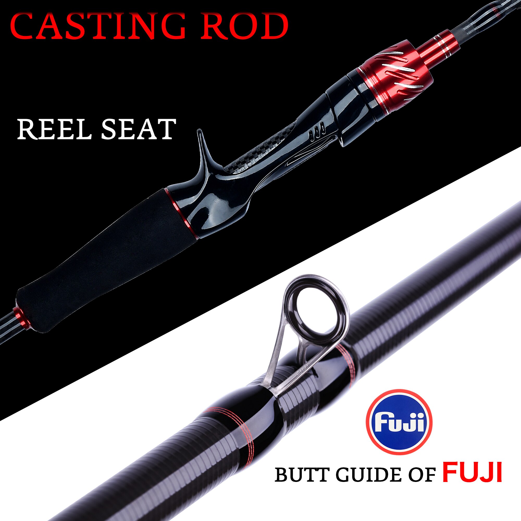 BIUTIFU 여행자 스피닝 캐스팅 후지 루어 미니 바 - Fishing Rod Ice 리뷰 및 가격