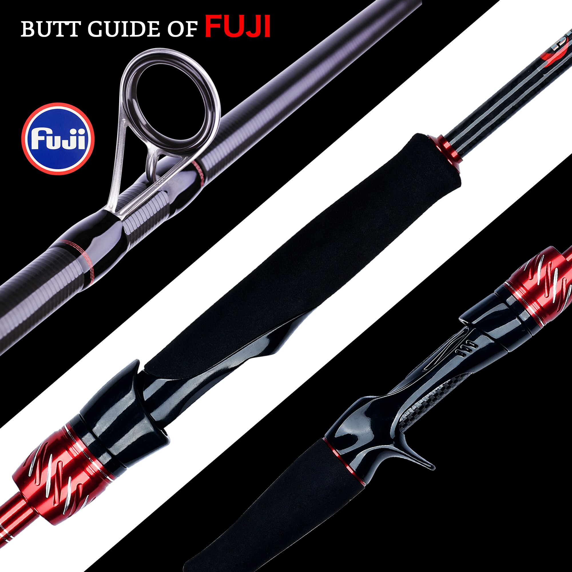 BIUTIFU 여행자 스피닝 캐스팅 후지 루어 미니 바 - Fishing Rod Ice 리뷰 및 가격