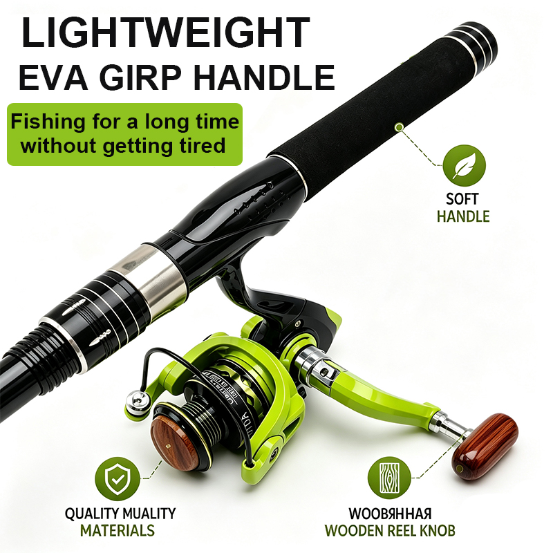 스피닝 낚싯대와 릴 콤보 1.5-2.4m 카본 바다 낚 - Fishing Rod Spinning 리뷰 및 가격