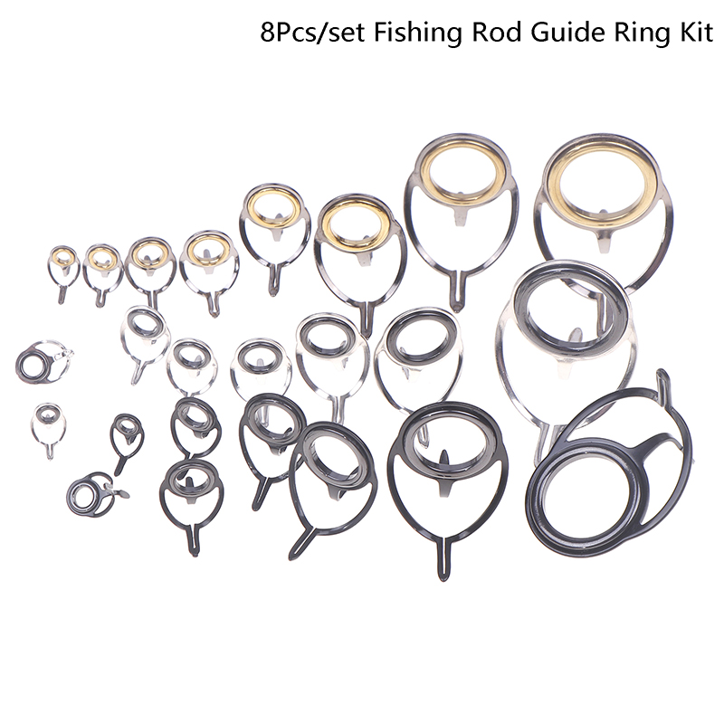 8개입 낚시 도구 스테인리스 스틸 수리 키트 세트 낚싯 - Fishing Rod Repair Kit 리뷰 및 가격