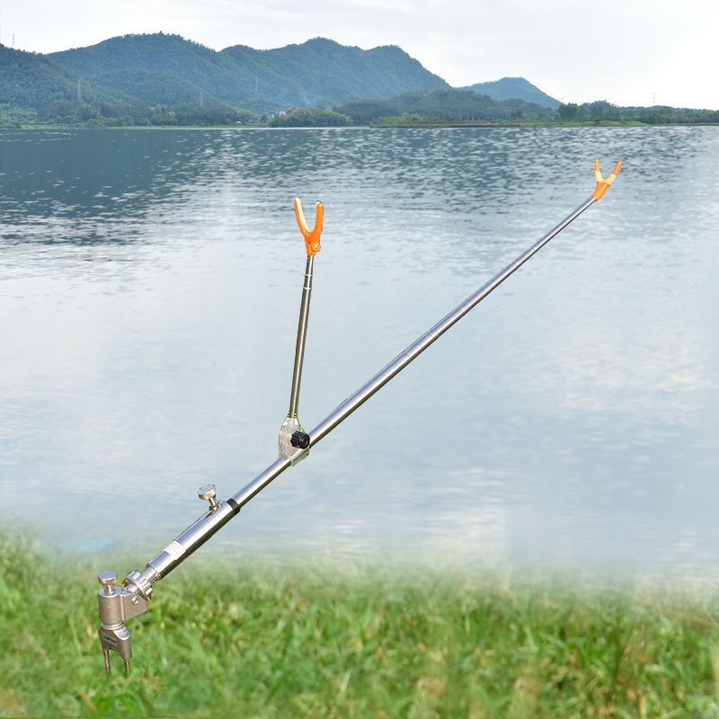 스테인리스 스틸 재질의 접이식 낚싯대 거치대, 높이 조 - Fishing Rod Telescopic 리뷰 및 가격