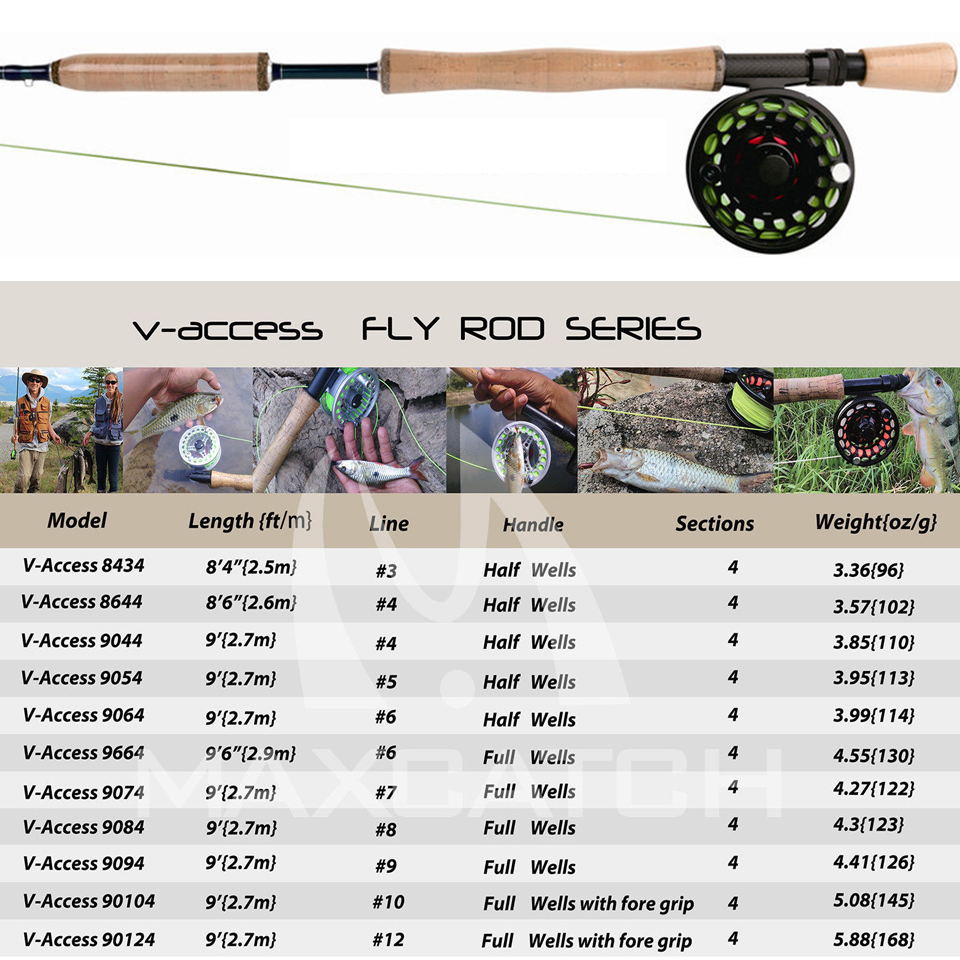 최대 캐치 플라이 낚싯대 3/4/5/6/7/8/10/1 - Fishing Rod Fly 리뷰 및 가격