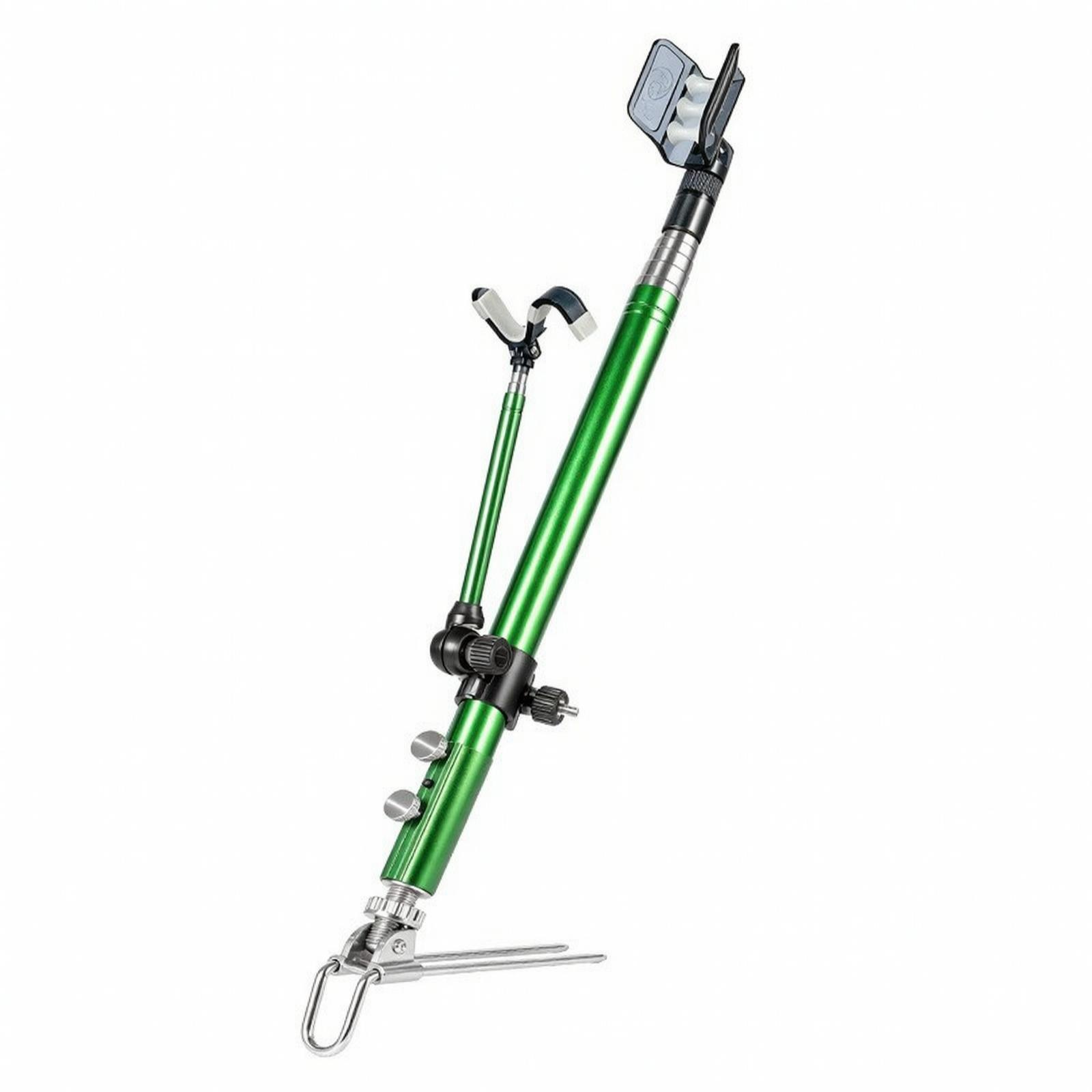 튼튼한 낚싯대 지지대, 19mm 금속 접지 핀과 접이식 - Fishing Rod Boat 리뷰 및 가격