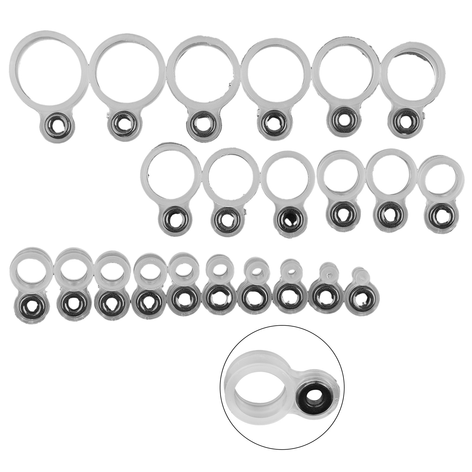 14/22Pcs 낚싯대 구멍 수리 키트 막대 팁 수리  - Fishing Rod Tip Replacement 리뷰 및 가격