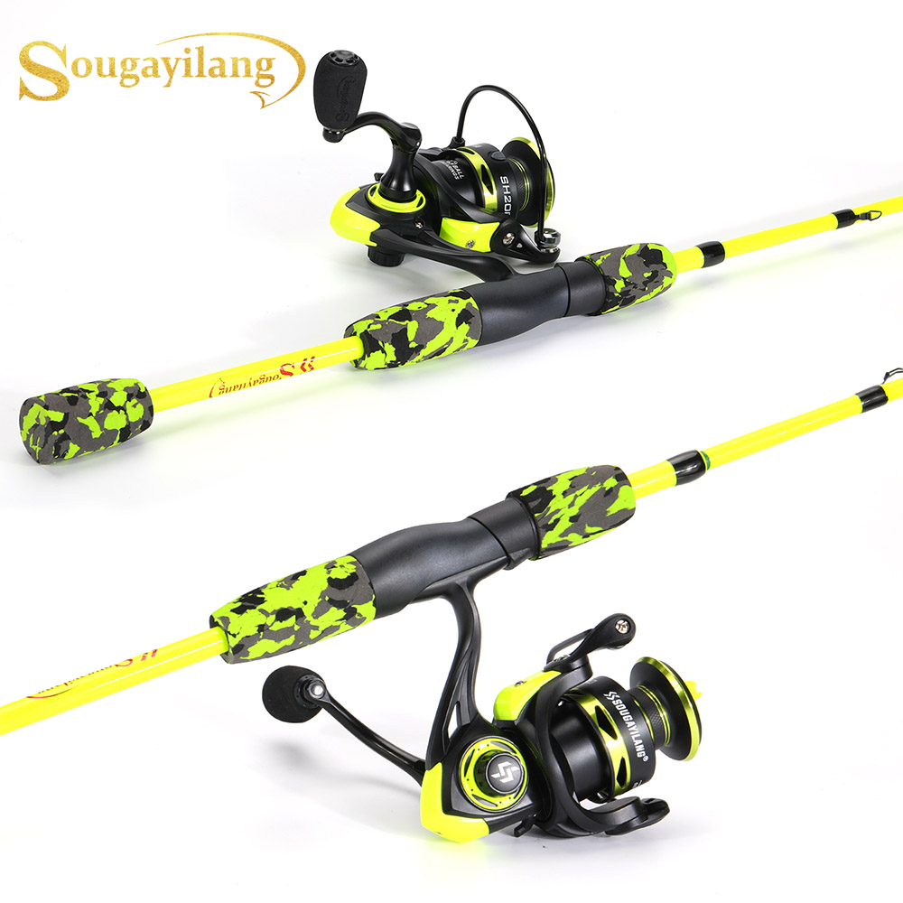 Sougayilang 스피닝 낚시 콤보 1.7m 카본  - Fishing Rod Carbon Fiber 리뷰 및 가격