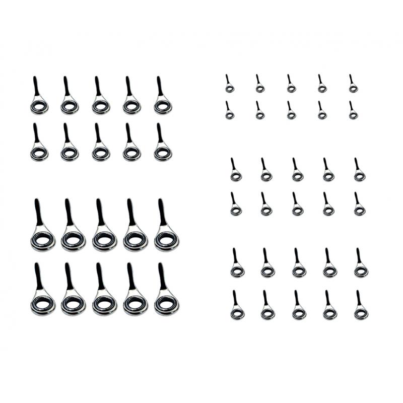 10개 세트 텔레스코픽 낚싯대 가이드 낚싯줄 가이드 아 - Fishing Rod Repair Kit 리뷰 및 가격