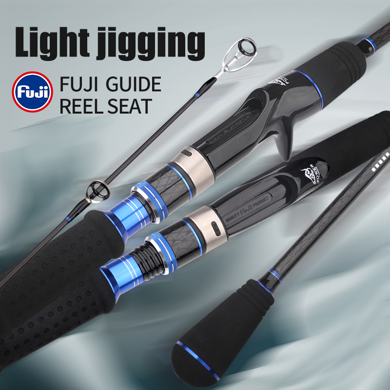 ROLLFISH 프리미엄 2 섹션 탄소 섬유 고속 지그 - Fishing Rod Surf 리뷰 및 가격