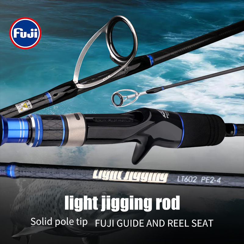 ROLLFISH 프리미엄 2 섹션 탄소 섬유 고속 지그 - Fishing Rod Surf 리뷰 및 가격