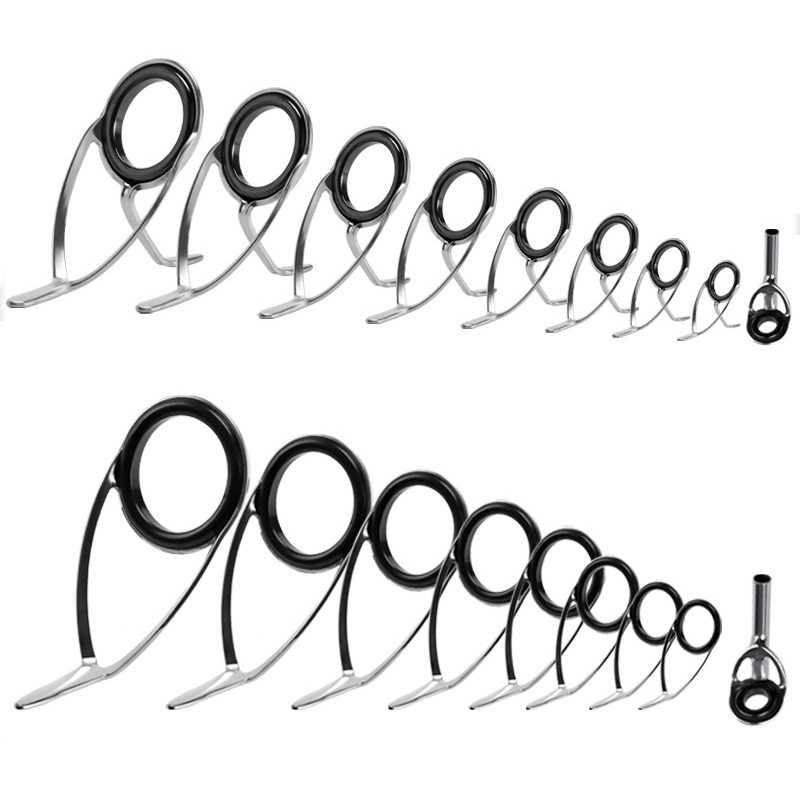 9Pcs 낚싯대 가이드 링 수리 키트 세라믹 링 스피닝 - Fishing Rod Casting 리뷰 및 가격