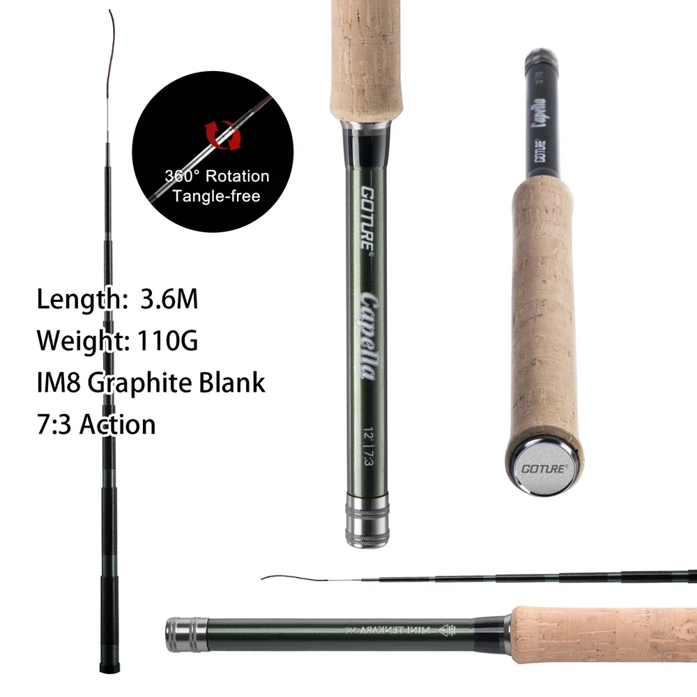 고투어 12피트 클래식 텐카라 플라이 낚싯대 콤보 초경 - Fishing Rod Combo 리뷰 및 가격