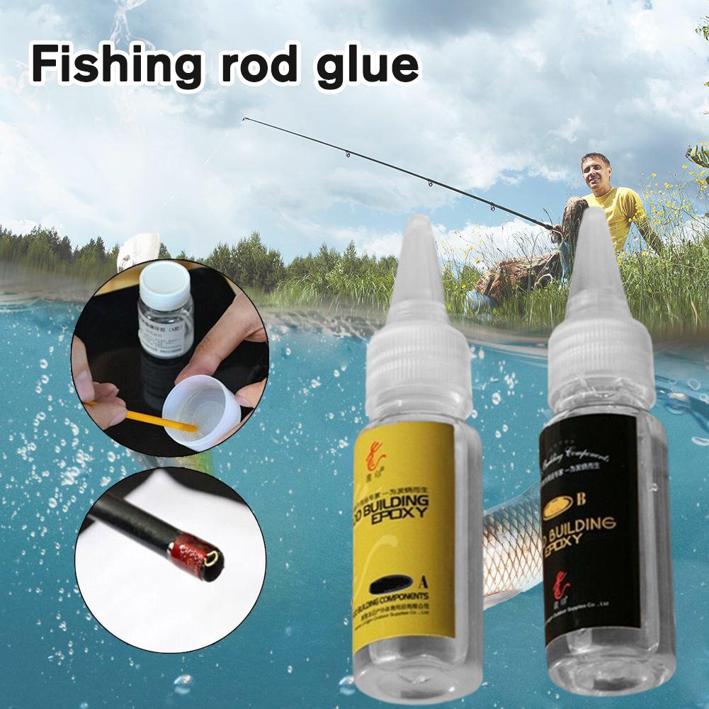 2개 DIY 낚시 도구 수리용 에폭시 수지 AB 접착제 - Fishing Rod Repair Kit 리뷰 및 가격